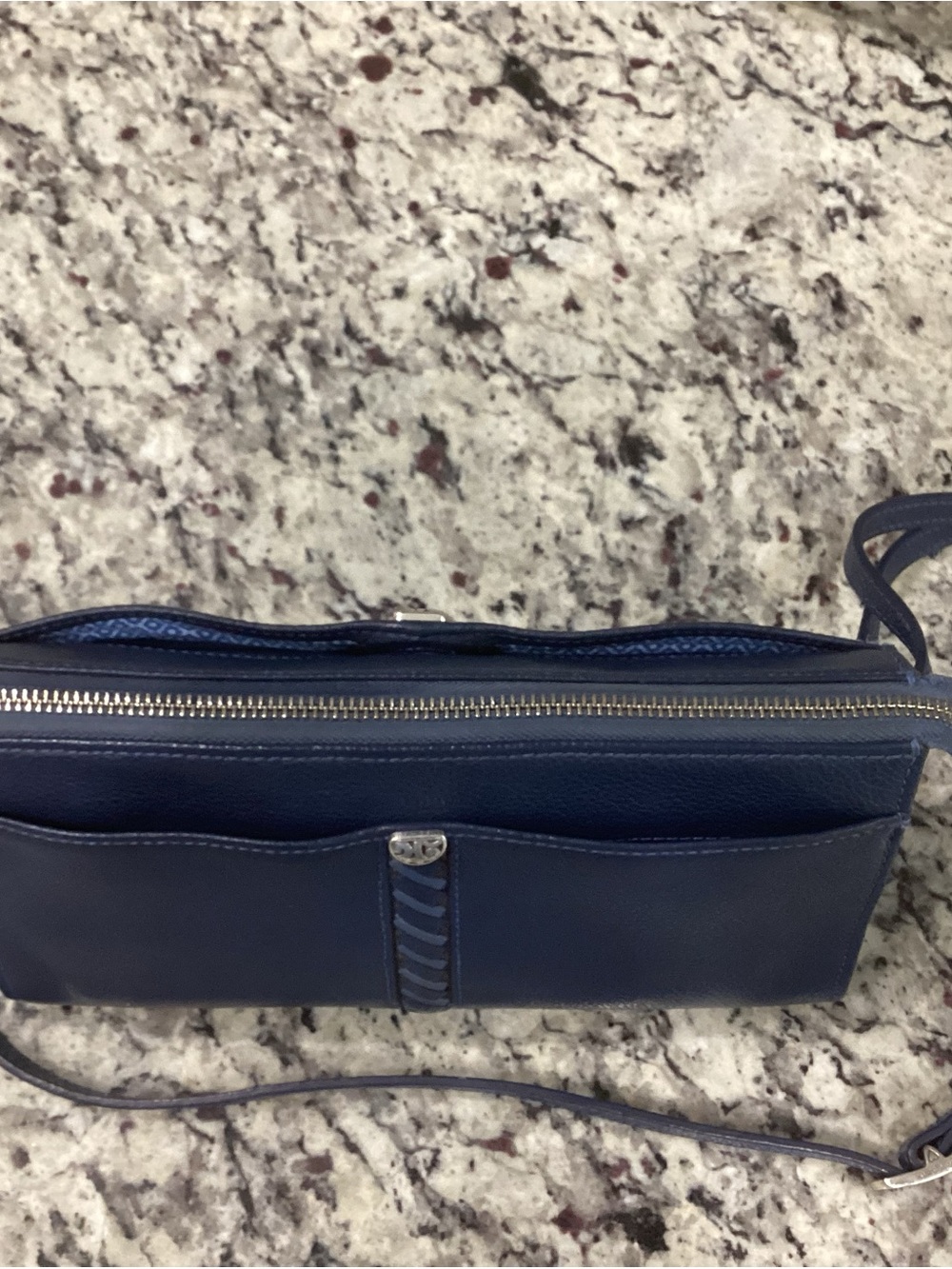Brighton Leather Crossbody / Shoulder Handbag - Picture 7 of 11